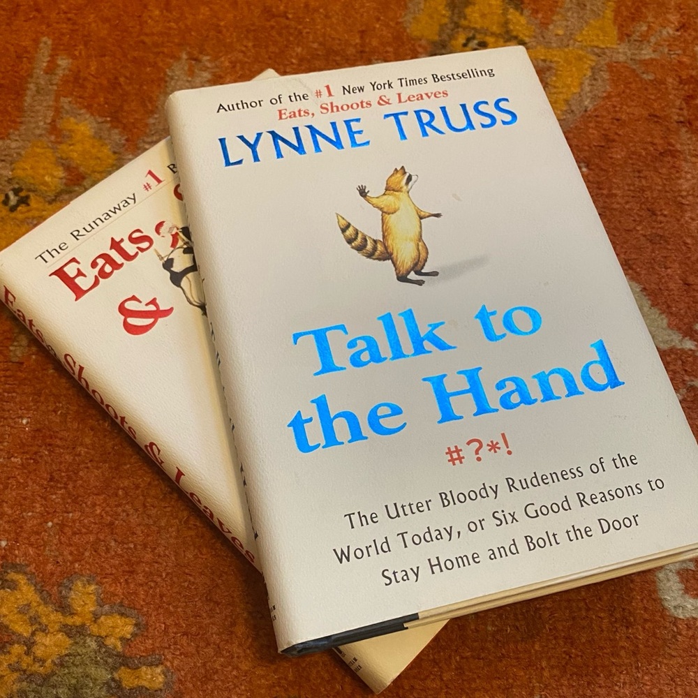 BOOKS two Lynne Truss titles